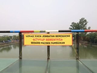 Jembatan Kaca Berendeng Segera Diperbaiki