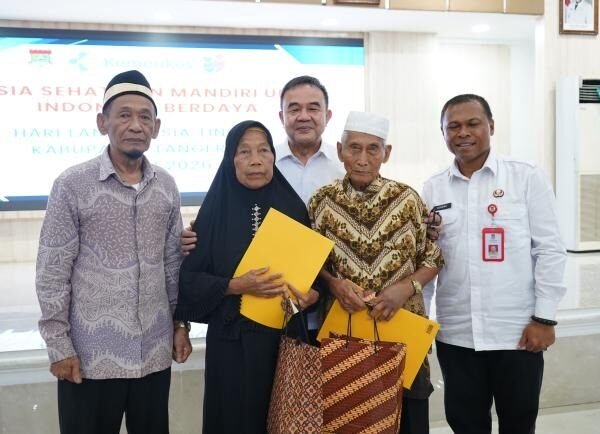 Sekda Tangerang Dorong Lansia Tetap Produktif