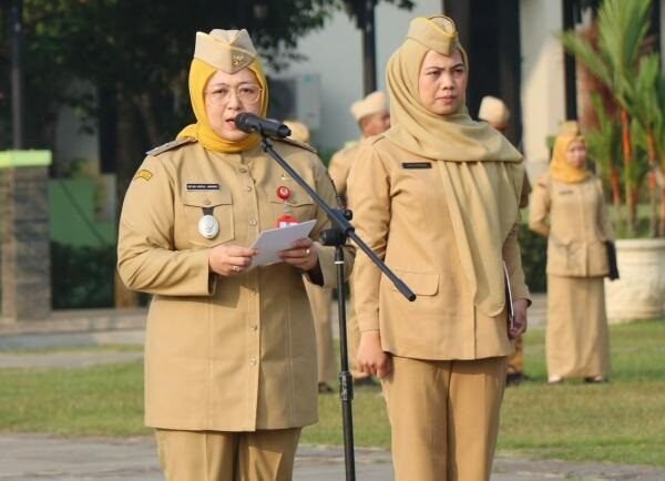 Wabup Intan Gaungkan Peningkatan Kebersihan Sebagai Budaya ASN