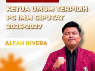 Alfan Rivera Terpilih Pimpin PC IMM Ciputat Periode 2026–2027