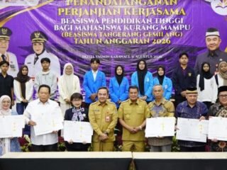 Pemkab Tangerang Gandeng 26 Perguruan Tinggi Salurkan Beasiswa bagi 1.075 Mahasiswa