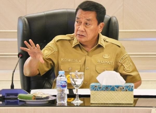 Bupati Tangerang Imbau Warga Pakai Masker
