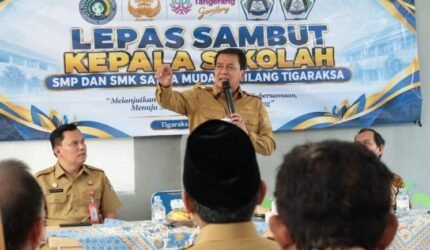 Bupati Tangerang: Pergantian Kepsek Harus Bawa Gagasan Baru
