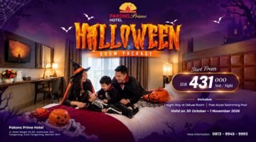 Pakons Prime Hotel Tawarkan Promo Kamar dan Paket Halloween